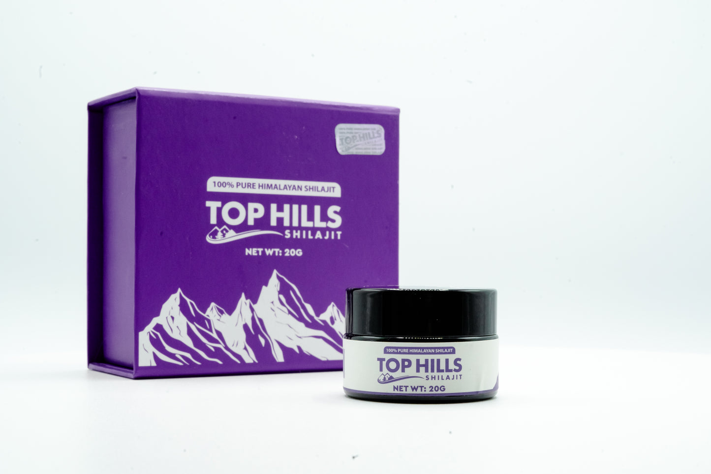 Top Hills Shilajit – 100% Pure Himalayan Shilajit (2 Pcs)