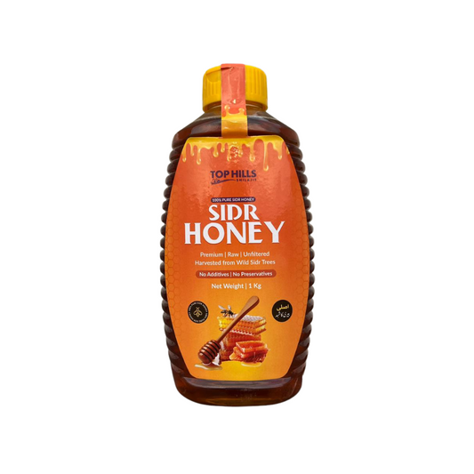 Top Hills Sidr Honey – 100% Pure, Raw & Unfiltered (1kg)